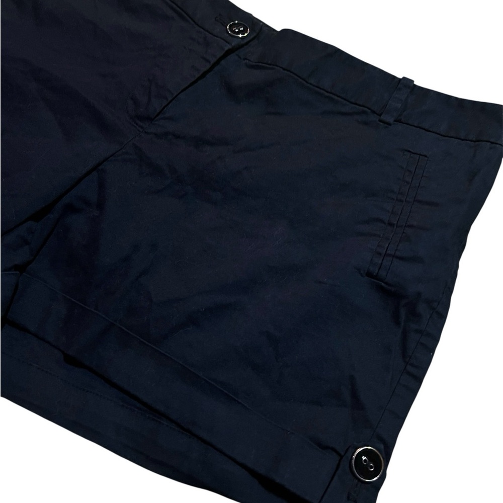 The Limited Black Roll-Cuff Shorts Size 8 - Picture 3 of 5